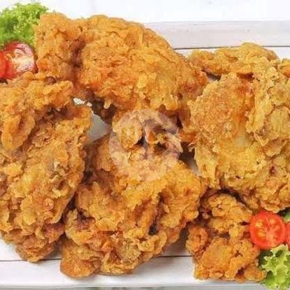 Ayam Crispy Paha Bawah + Nasi menu Tacibay, Lowokwaru