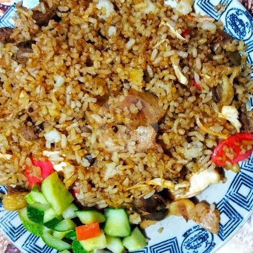 Nasi Goreng Ikan Asin Pete menu Nasi Goreng Kambing Ortega, Mekar Mulya