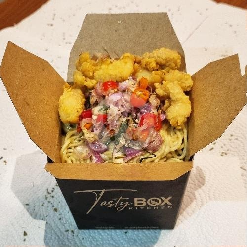 Mie Chili Oil menu Tasty Box Kitchen, Kota Wisata Batu