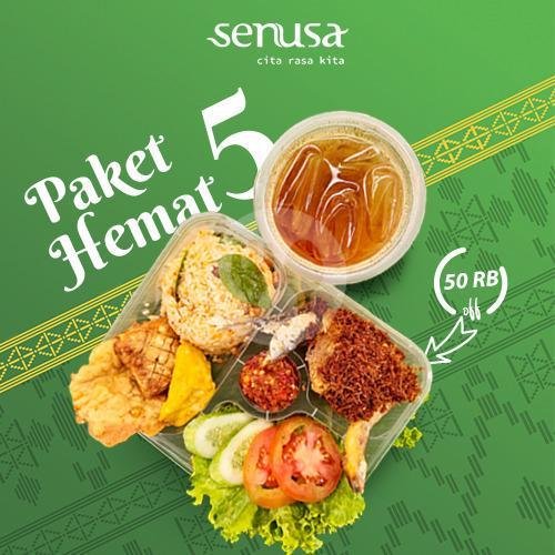 PAKET HEMAT 4 menu Senusa Resto, Karang Sari