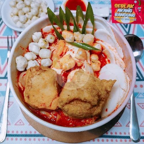 Seblak Tahu menu Seblak Akang Bandung Gajah Raya, Gayamsari