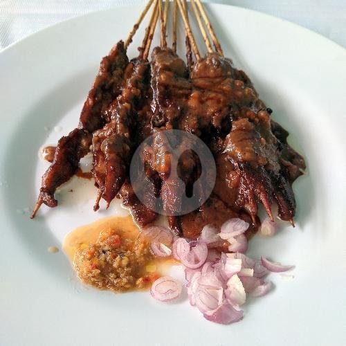 Sate Ayam + Nasi A menu Nasi Bebek Sambel Ijo & Sate Ayam Khas Madura, Sewon