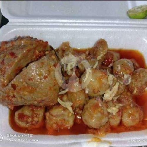 CIRENG BANJUR KEJEBUR KUAH menu Baso Jando Dapur Si Epot, Sukamaju