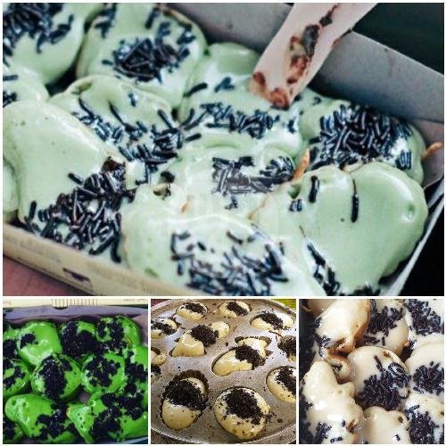 Kue Cubit Original Topping Oreo menu Kue Cubit Mang Anca, Kebon Pisang