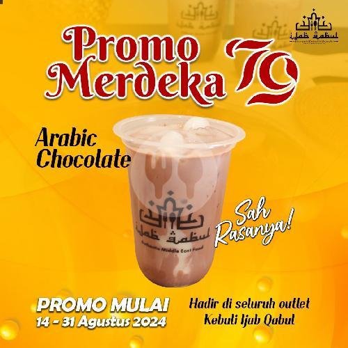 Arabic Chocolate menu Kebuli Ijab Qabul, Grogol