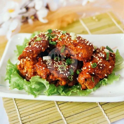Yangnyeom Chicken Boneless menu Annyeong Korean Cafe Kediri, Joyoboyo