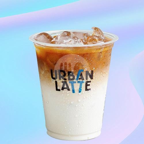 Caramel Latte menu Urban Latte & Burger, Ruko Klampis Jaya