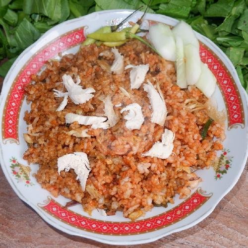 Nasi Goreng Merah Biasa ( TIDAK BISA PEDAS) menu Nasi Goreng Geprek Pak Kribo, Suko Manunggal