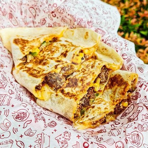 Quesadilla - Grilled Beef Steak menu Chileco Mexican Grill, World Trade Center 2