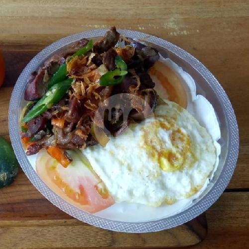 Nasi Rica - Rica Daging Sapi + Telur menu Soto Bu Asih, Kaliurang