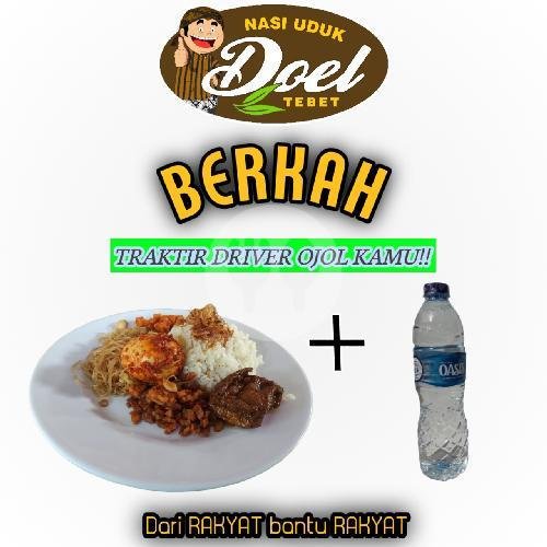 Nasi Uduk Biasa menu Nasi Uduk DOEL, Tebet