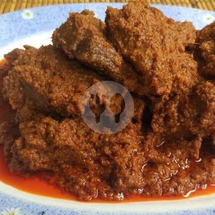 Nasi + Ikan Kembung Balado menu RM. Padang Saloka, Cendrawasih