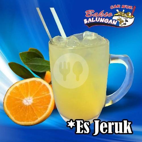 air mineral menu Bakso Balungan Cak Nur, Babatan