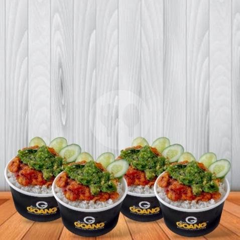 4 Paket Ayam Geprek menu Ayam Goang, M Ramdan