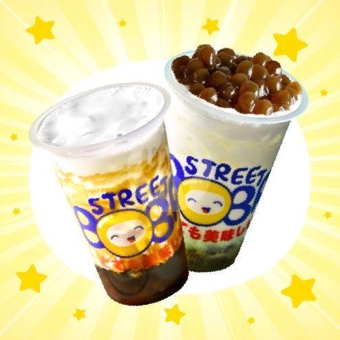 Hokkaido Choco + Kyoto Tiramioshii menu Street Boba, Kesambi