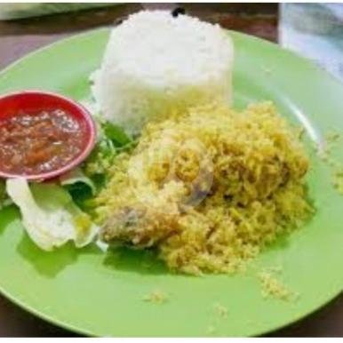 Paket Nasi Ayam Kremes Paha/ Tepong+ Es Teh menu Ayam Bakar Dan Kremes Si Comel, Widorosari 2