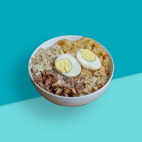 Bubur Ayam Biasa menu Bubur Ayam Pelana, Emong