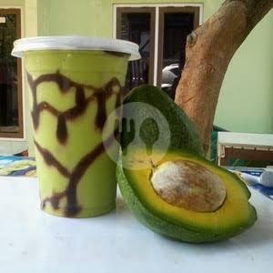 Jus Mangga menu Lalapan Bu Laos, Klampok Kasri