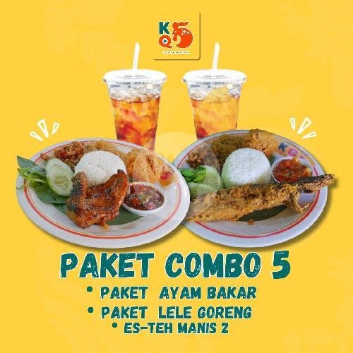 Paket Ayam Penyet/Goreng (Pejantan) menu Ayam Bakar KQ-5, Kopo Imanuel