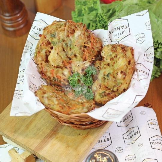 Bakwan Sayur menu Imperial Tables, Setiabudi One