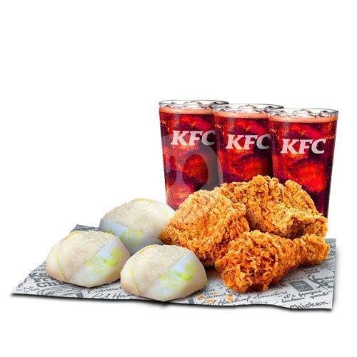 MDL Chicken Combo menu KFC, Ciputat Gaplek