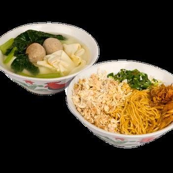 Yamin Manis Ayam Bakso Pangsit menu Lomie Bakmie Imam Bonjol, Coblong