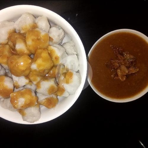 Cilok Saos Kacang menu B Two Cilok Dan Tahu Walik, Batu