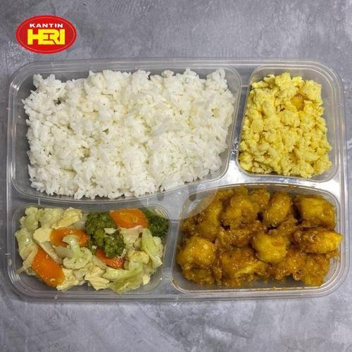 Big Box Ayam Saus Mentega menu Kantin Heri, Bukit Jarian Dalam