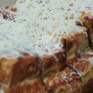 Coklat Pisang Keju Campur Spesial menu Roti Bakar Bagas, Sleman