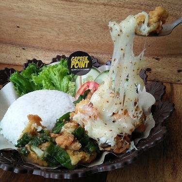 Kentang Mozzarella menu Geprek Point, Timoho