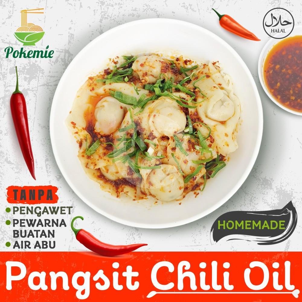 Mie Pelangi Duo Topping menu Pokemie Bakmi Ayam Jamur Homemade, Pondok Kelapa