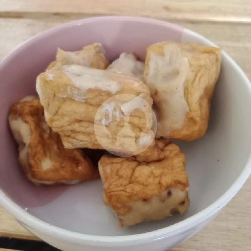 Pangsit Basah menu Bakso Malang Cak Meti, Gemolong