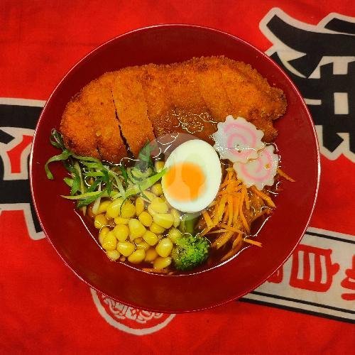 KUAH TELUR SPICY + CHICKEN KATSU menu Hidden Ramen, Jl. Dipati Ukur No. 93A
