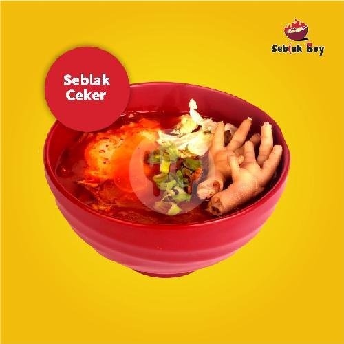 Seblak Ceker menu Seblak Boy Pengging Boyolali
