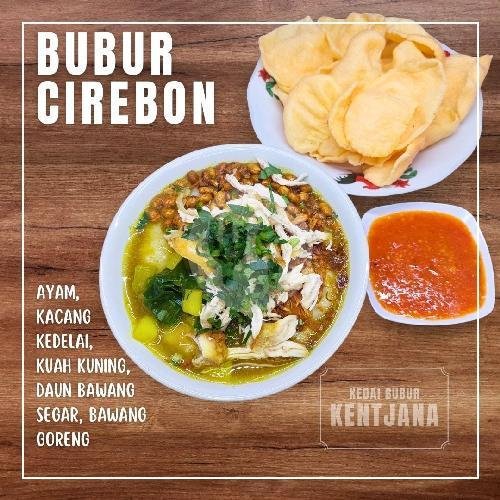 Bubur Ayam Cakwe menu Kedai Bubur Kentjana, Moh Toha