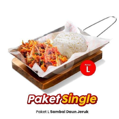 Paket Nasi M Sambal Terasi menu Chicken Crush, Kaliurang