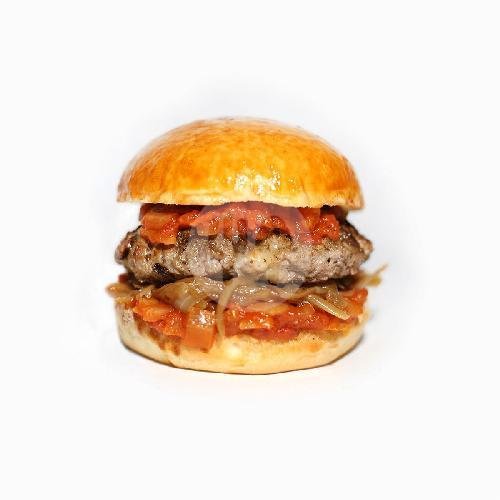 Howlin Parm Burger menu Makan Daging Burger & Fries, Bengkel Klodran