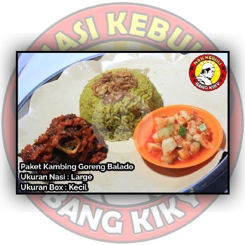 Nasi Kebuli Iga Kambing Bakar menu Nasi Kebuli Bang Kiky, Srengseng