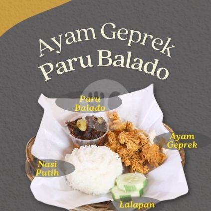 Ayam Geprek Bacuter Pete menu Satay Cupu, Gion