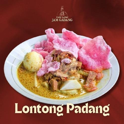Lontong Padang Plus menu Nasi Kapau Jam Gadang