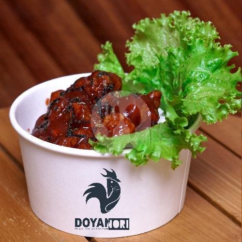 Spicy Korean Chicken Rice Bowl menu Doyanori, Famouz Cafe & Resto