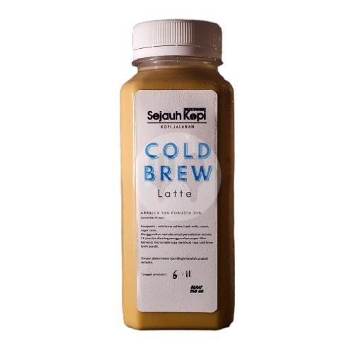 Cold Brew Latte 250 ml menu Sejauh Kopi, Veteran