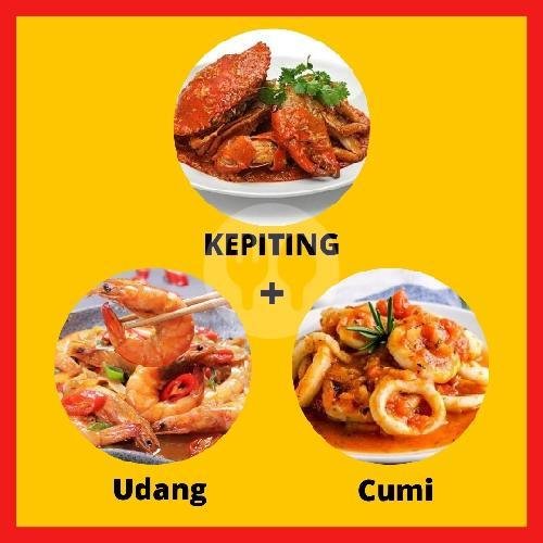 Udang menu DD Seafood, Cicaheum