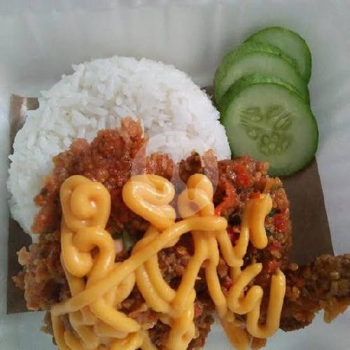 Mie Geprek Saus Keju menu Zacky Food, Kintelan