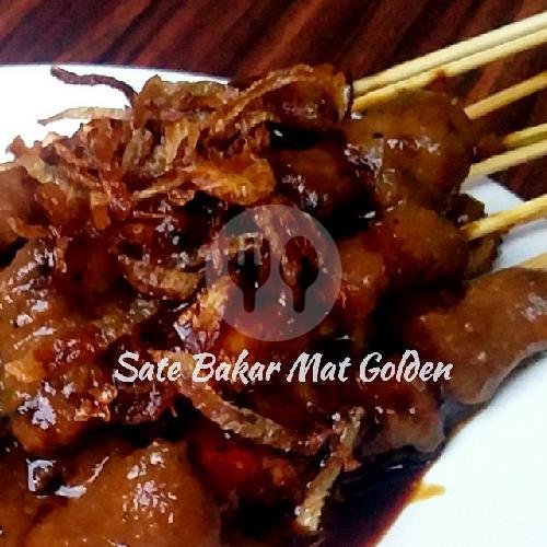 10 Tusuk Sate Sapi Bumbu Kecap Khas Tegal menu Sate Bakar - Mat Golden, Panca Tengah 3