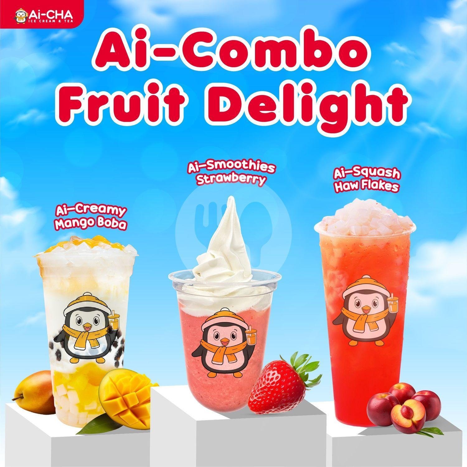Sund-Ai Red Bean menu Ai-CHA Ice Cream & Tea, Tanjung Duren