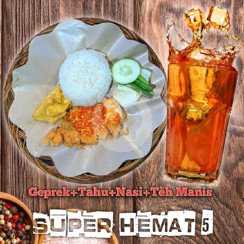 Es Jeruk/ Jeruk Hangat menu Ayam Geprek Akbar Kediri, Barat Alfamidi