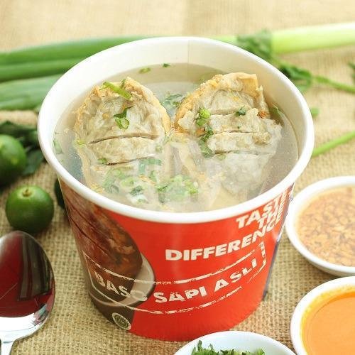 Babat Urat Porsi menu A Fung Baso Sapi Asli, Dr. Soetomo