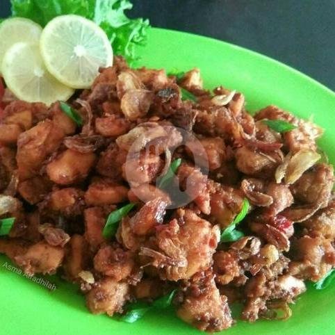 Sate Goreng Sapi menu Warung Sate Solo Pak Budi, Pulo Gadung