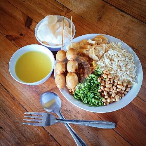 Bubur Ayam Sate Puyuh + Kemasan Thinwall menu Bubur Ayam Pak Didin Bandung, Menur Pumpungan